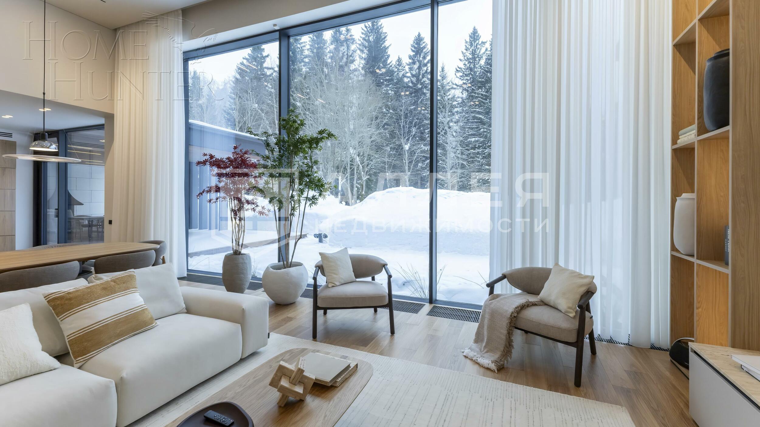 1-этажный коттедж 520 м² с отделкой