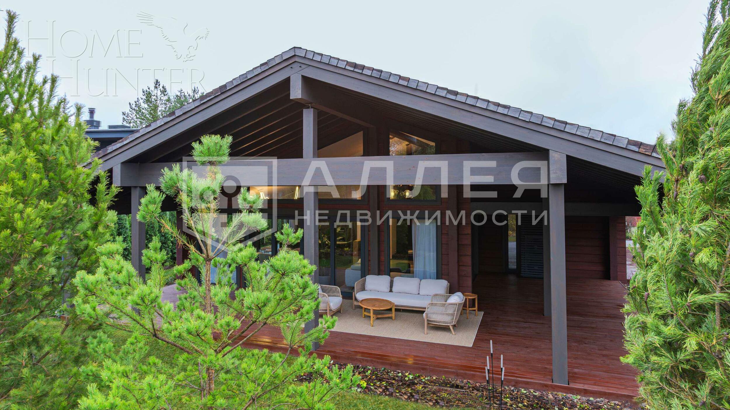 2-этажный коттедж 377 м² с отделкой