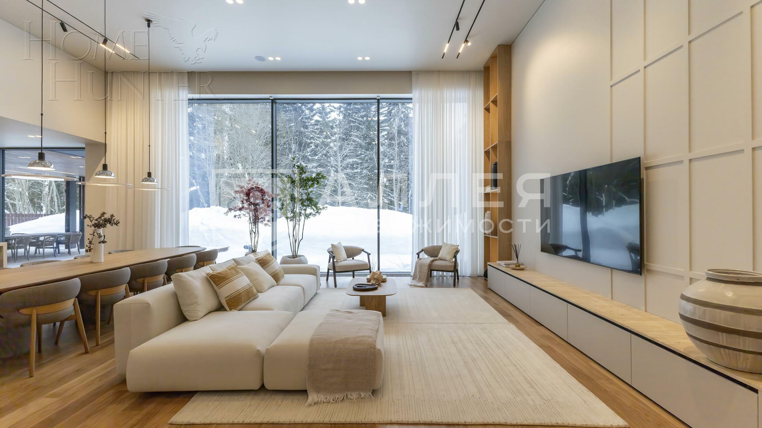 1-этажный коттедж 520 м² с отделкой