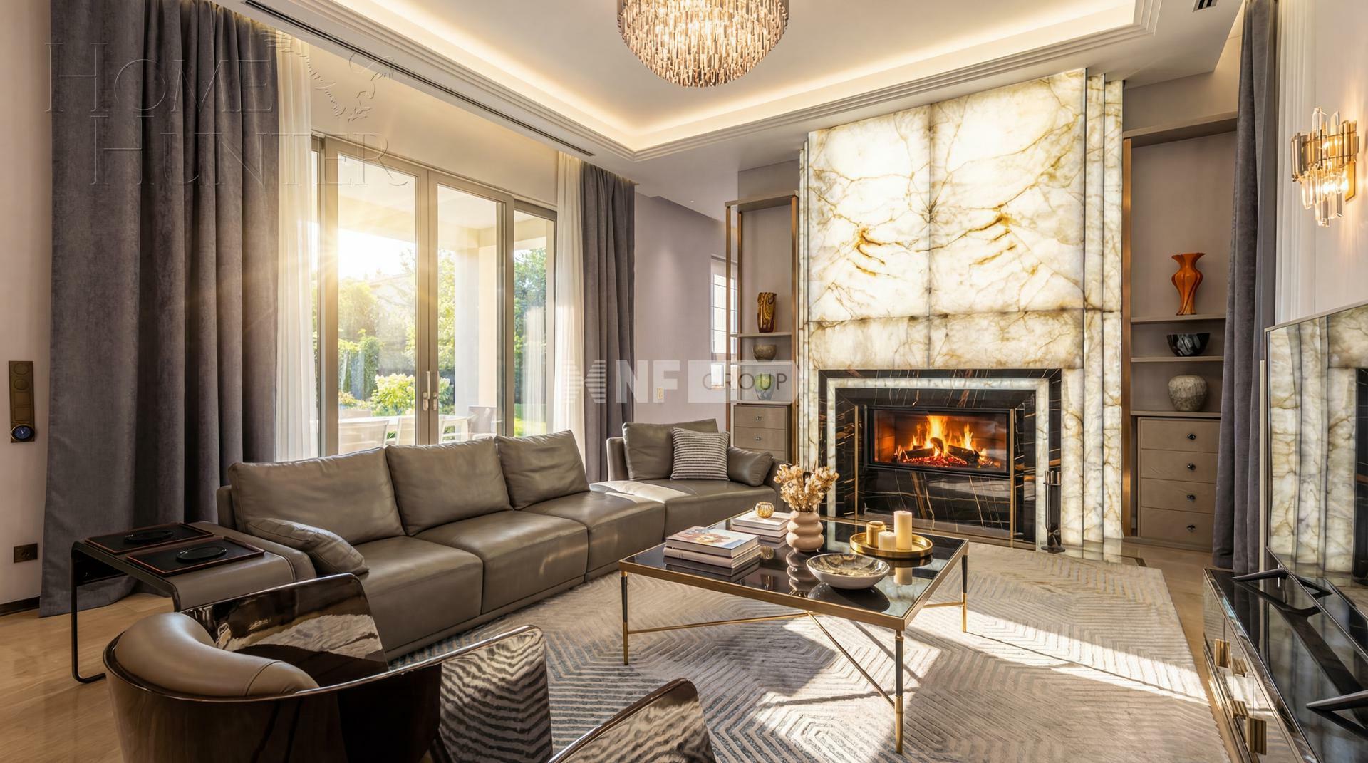 1-этажный коттедж 403 м² с отделкой