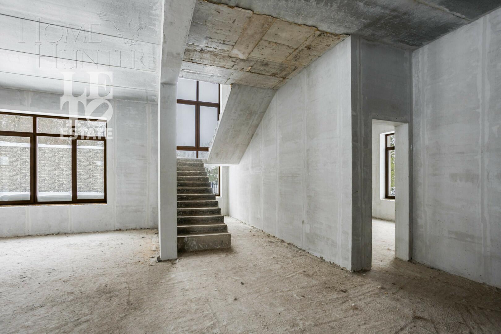 2-этажный коттедж 572 м² без отделки