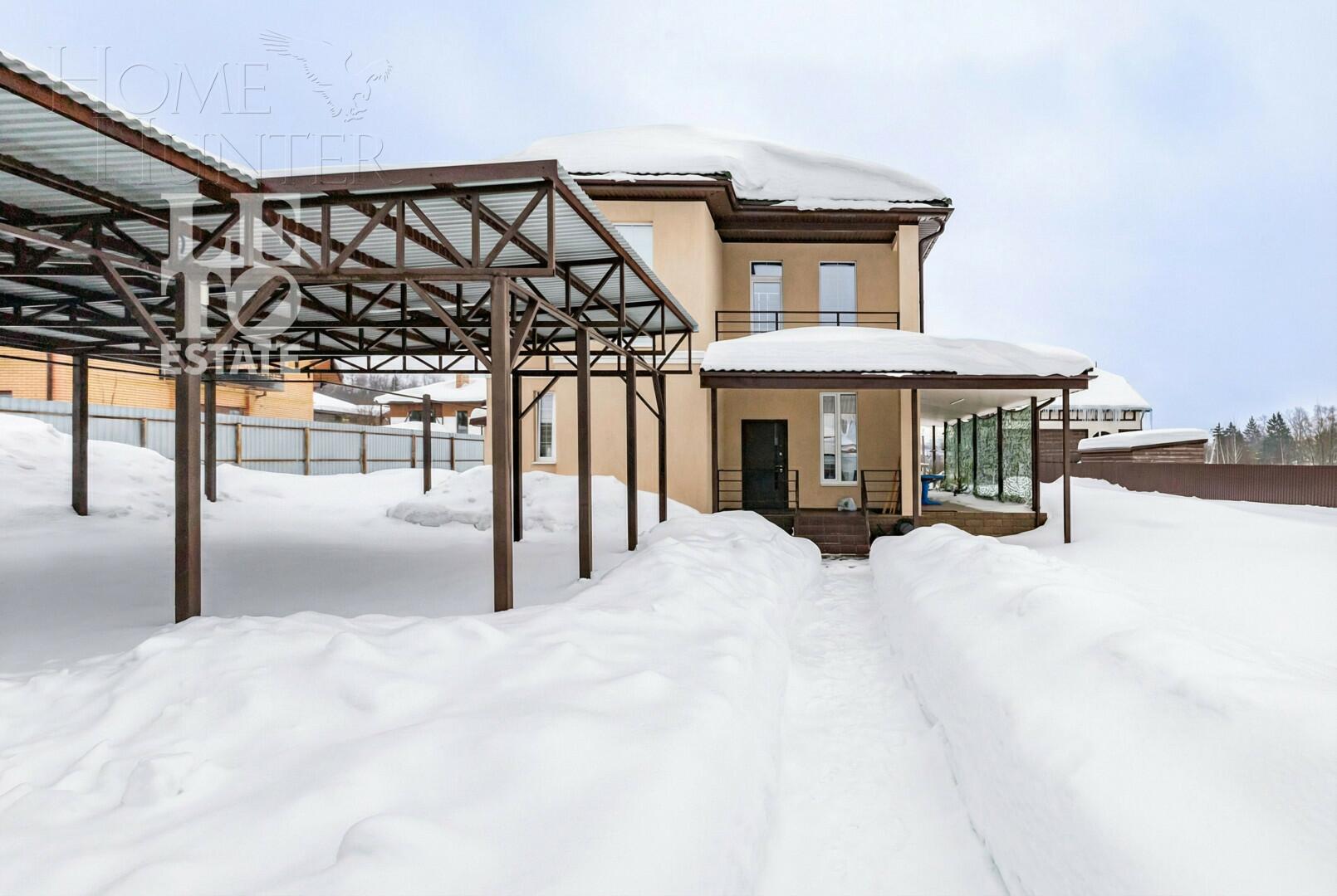 2-этажный коттедж 440 м² с отделкой