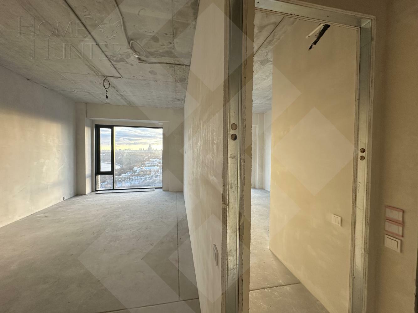 3-КОМН. КВАРТИРА БЕЗ ОТДЕЛКИ 62 М² НА 30 ЭТАЖЕ