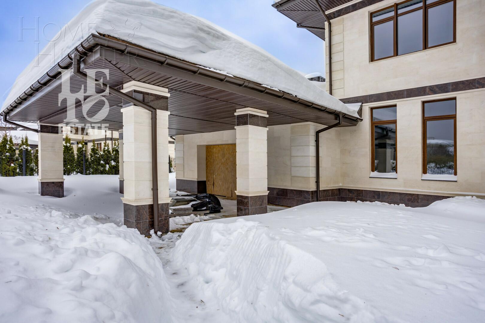 2-этажный коттедж 572 м² без отделки