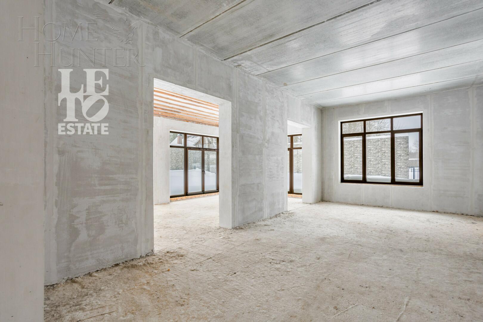 2-этажный коттедж 572 м² без отделки