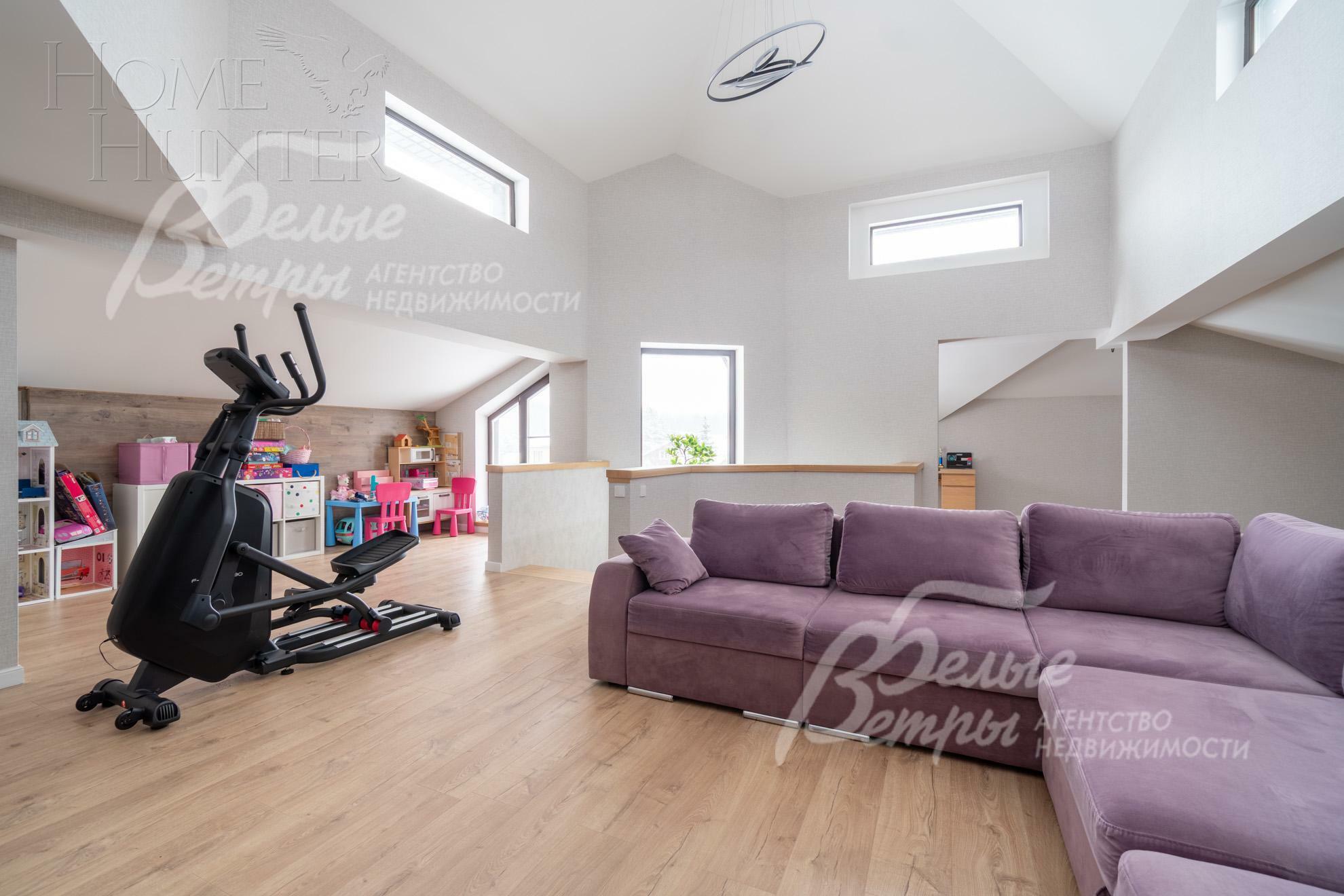 2-этажный коттедж 570 м² с отделкой