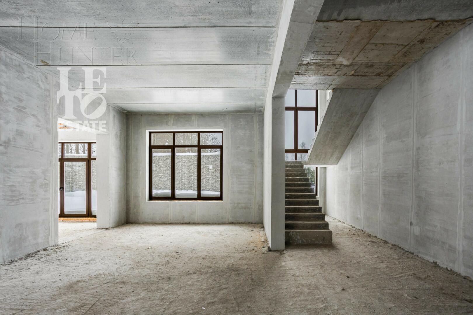 2-этажный коттедж 572 м² без отделки