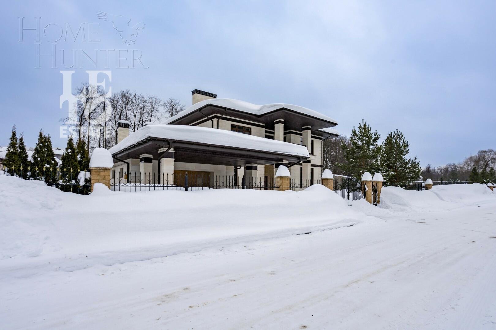 2-этажный коттедж 572 м² без отделки