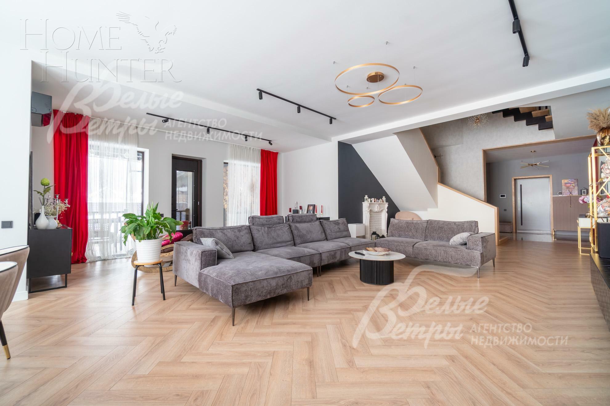 2-этажный коттедж 570 м² с отделкой