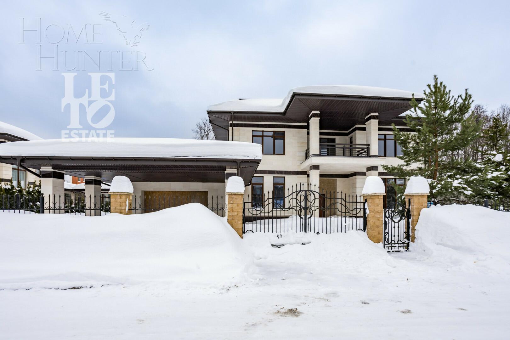 2-этажный коттедж 572 м² без отделки