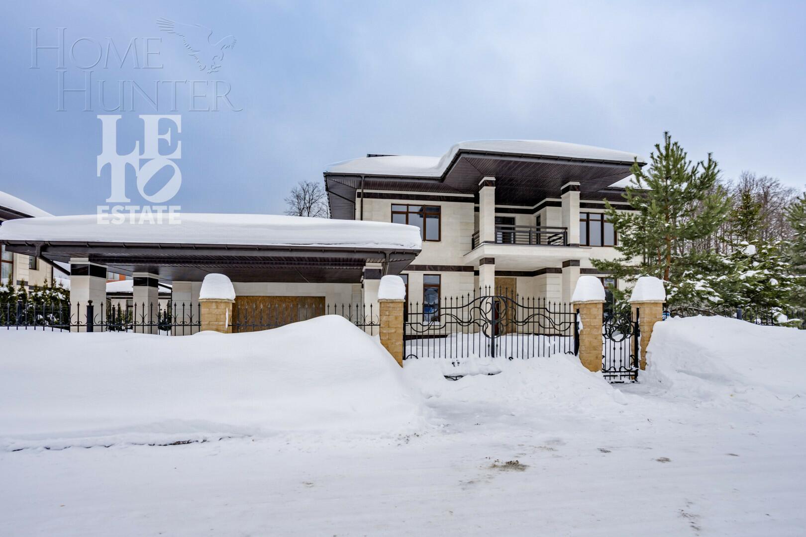 2-этажный коттедж 572 м² без отделки