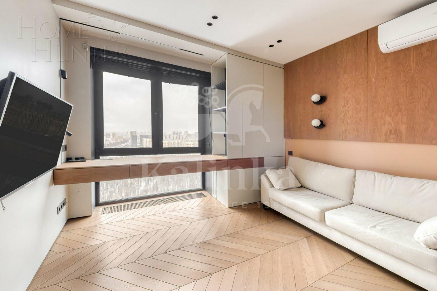 3-КОМН. КВАРТИРА С ОТДЕЛКОЙ 80 М² НА 29 ЭТАЖЕ