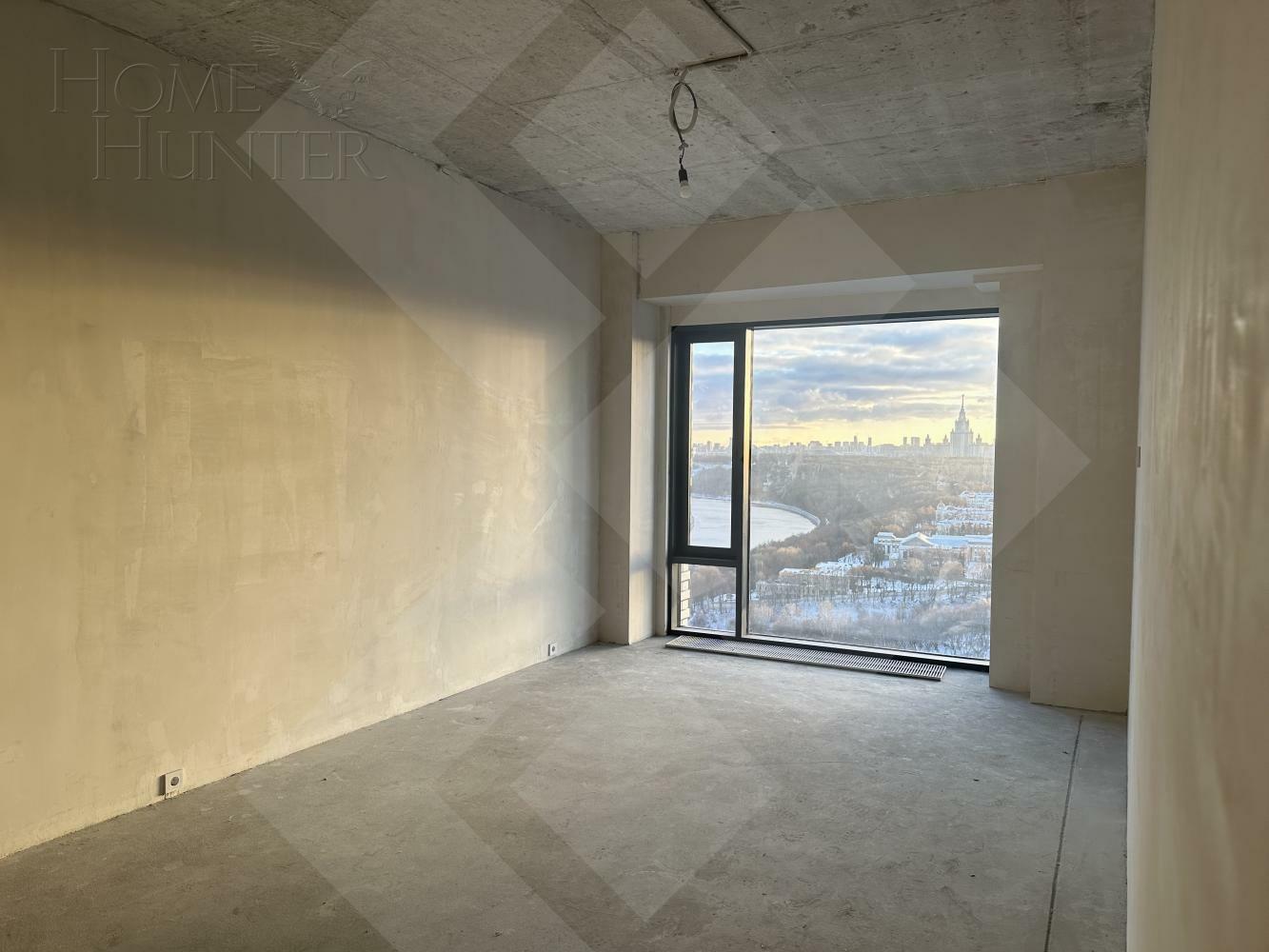 3-КОМН. КВАРТИРА БЕЗ ОТДЕЛКИ 62 М² НА 30 ЭТАЖЕ