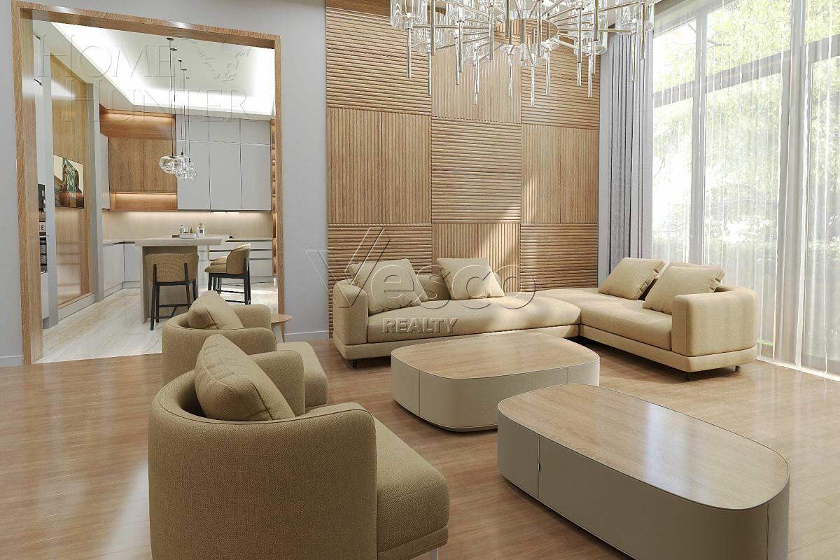 2-этажный коттедж 350 м² без отделки