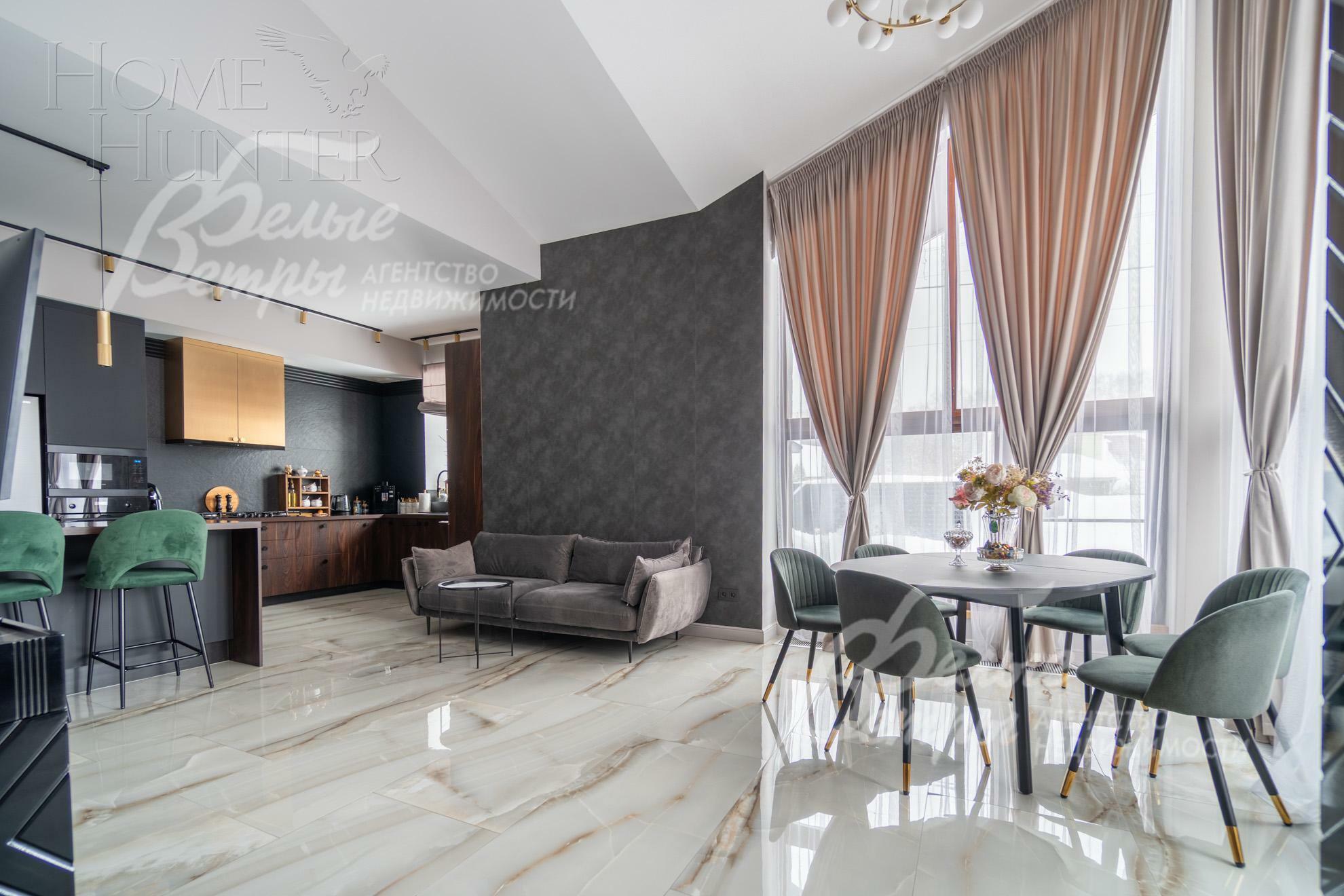 2-этажный коттедж 570 м² с отделкой