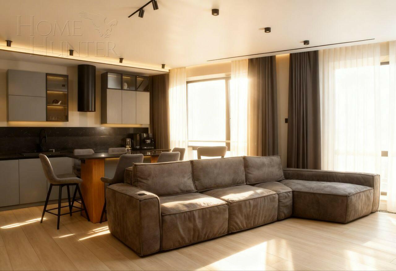 3-КОМН. КВАРТИРА С ОТДЕЛКОЙ 108.6 М² НА 52 ЭТАЖЕ