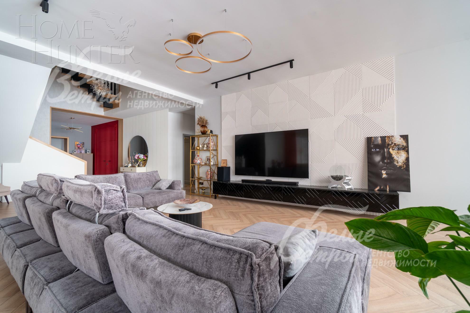 2-этажный коттедж 570 м² с отделкой