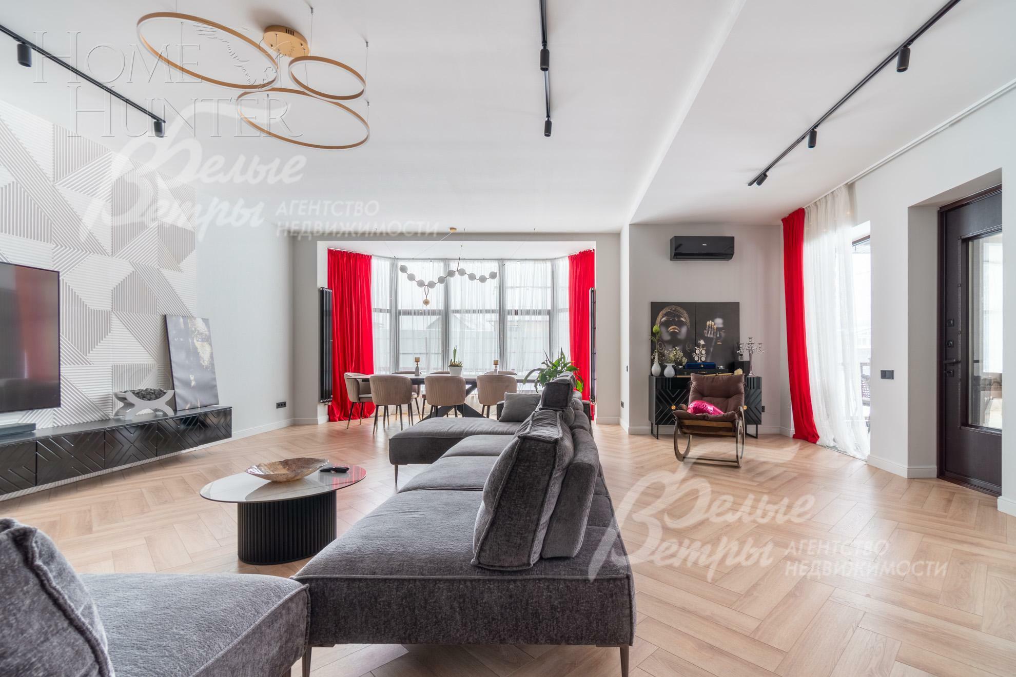 2-этажный коттедж 570 м² с отделкой