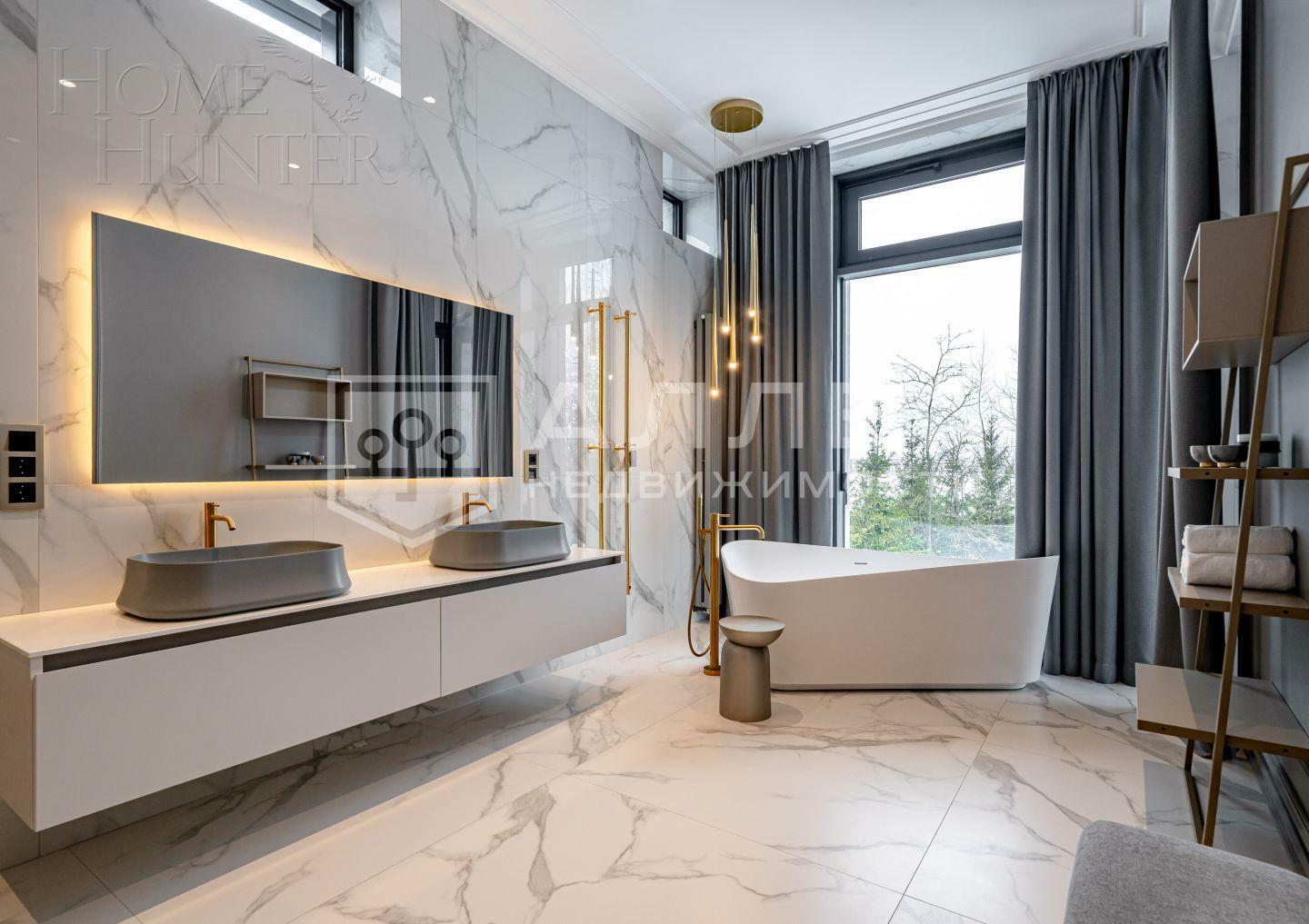 2-этажный коттедж 835 м² с отделкой