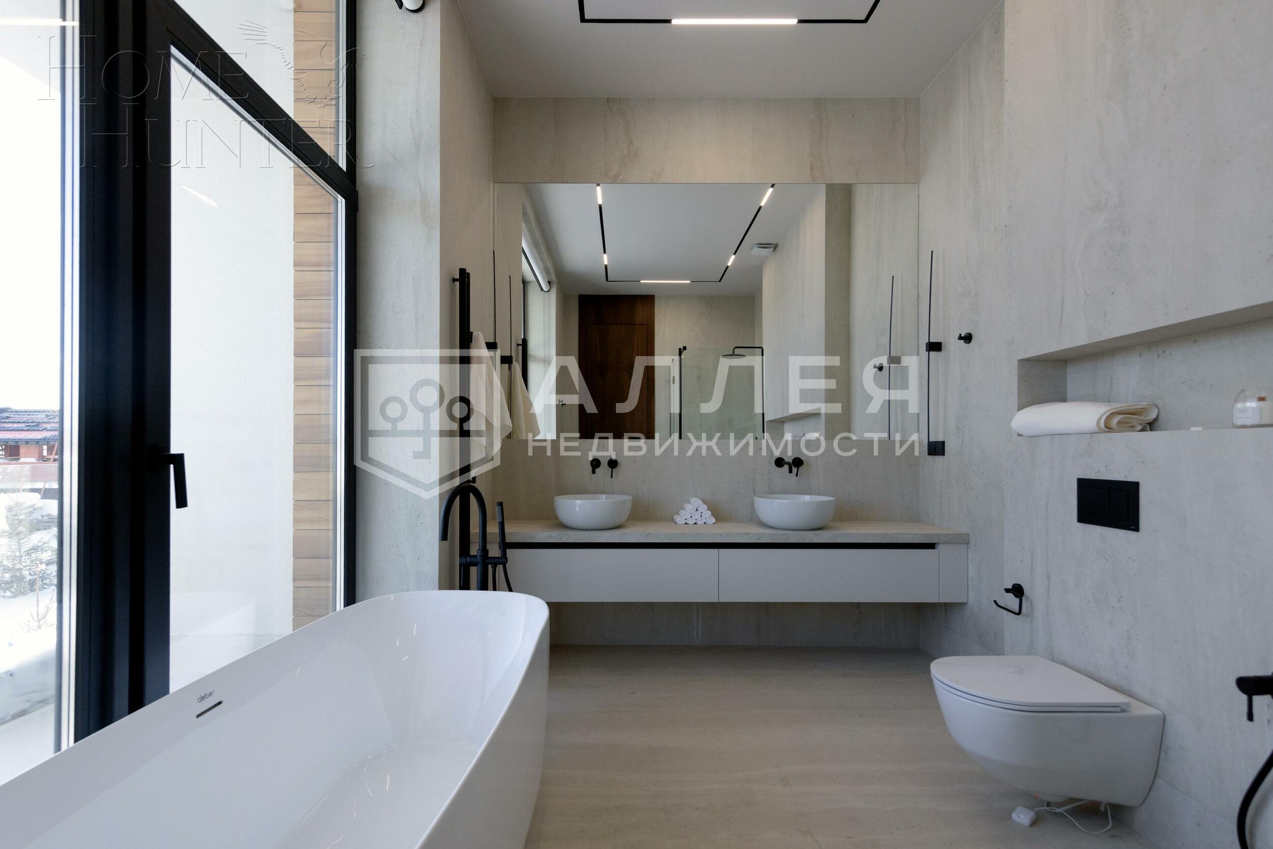 2-этажный коттедж 520 м² с отделкой