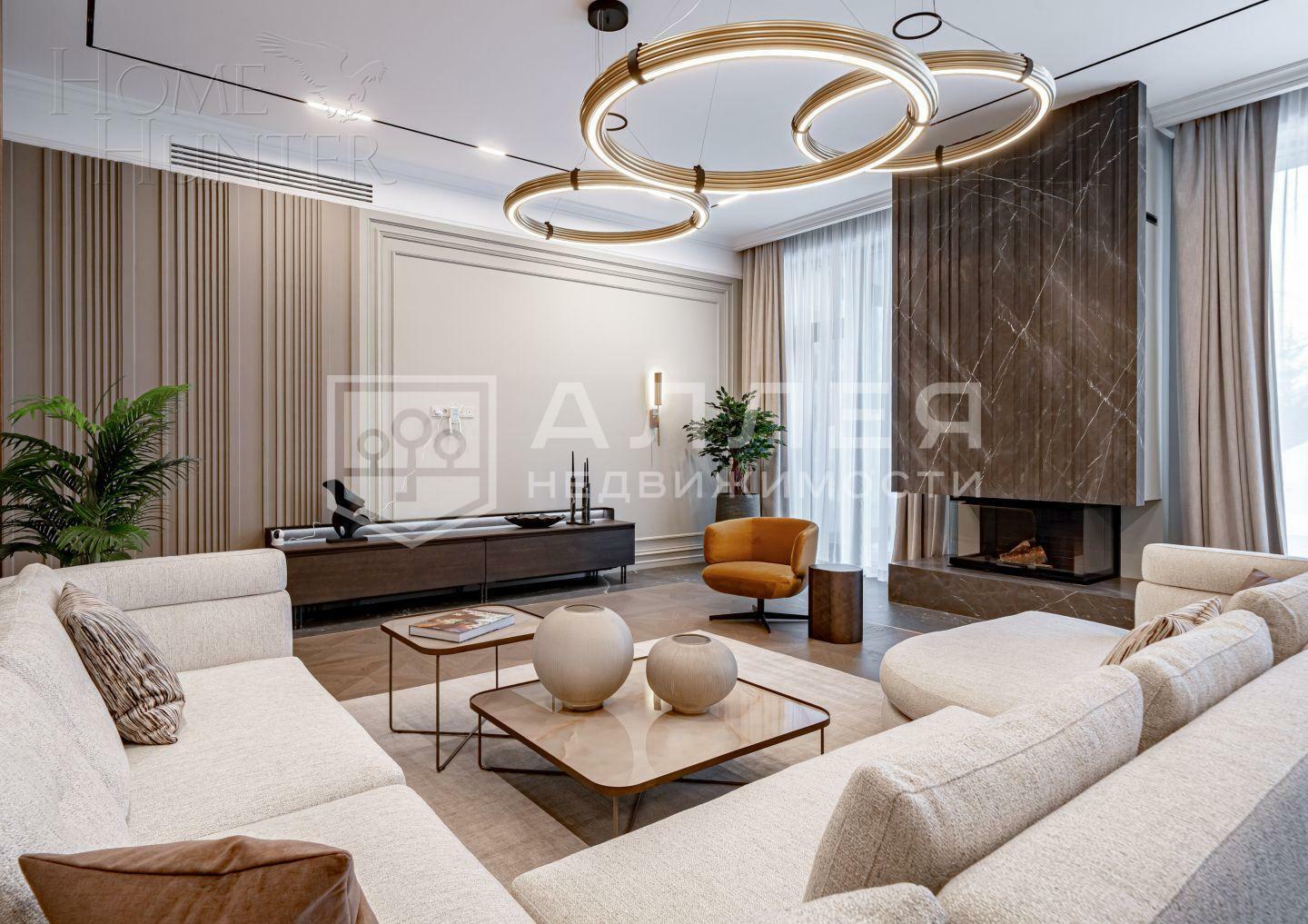 2-этажный коттедж 835 м² с отделкой