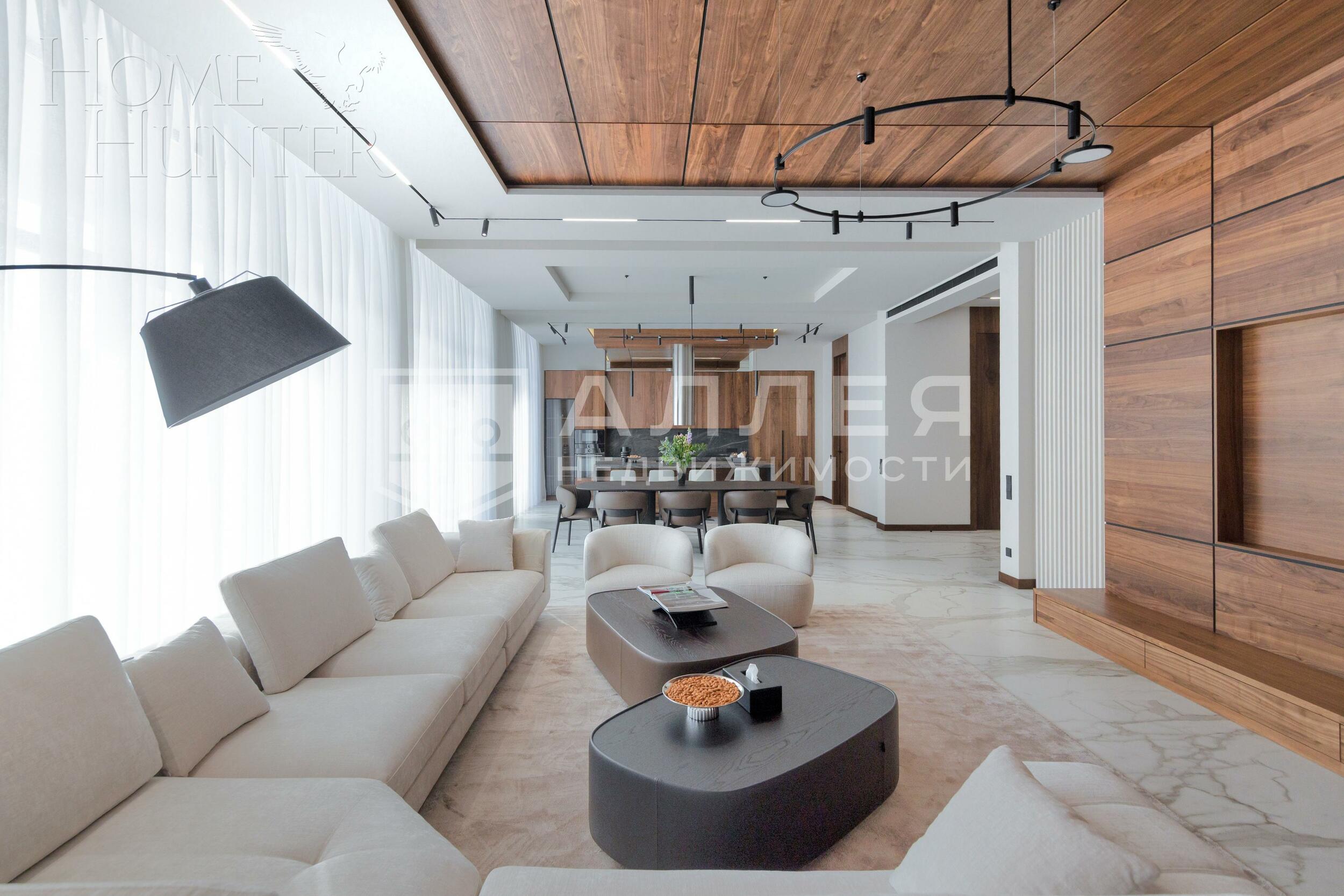 2-этажный коттедж 520 м² с отделкой