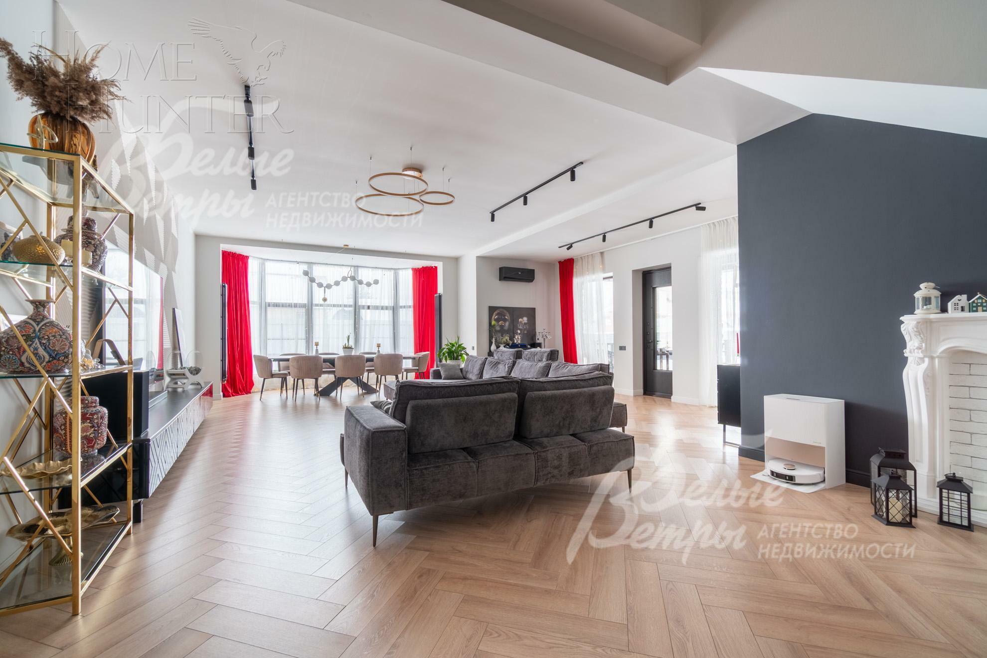 2-этажный коттедж 570 м² с отделкой