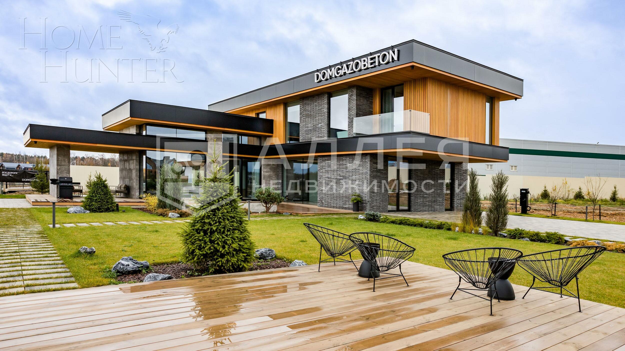 2-этажный коттедж 283 м² с отделкой