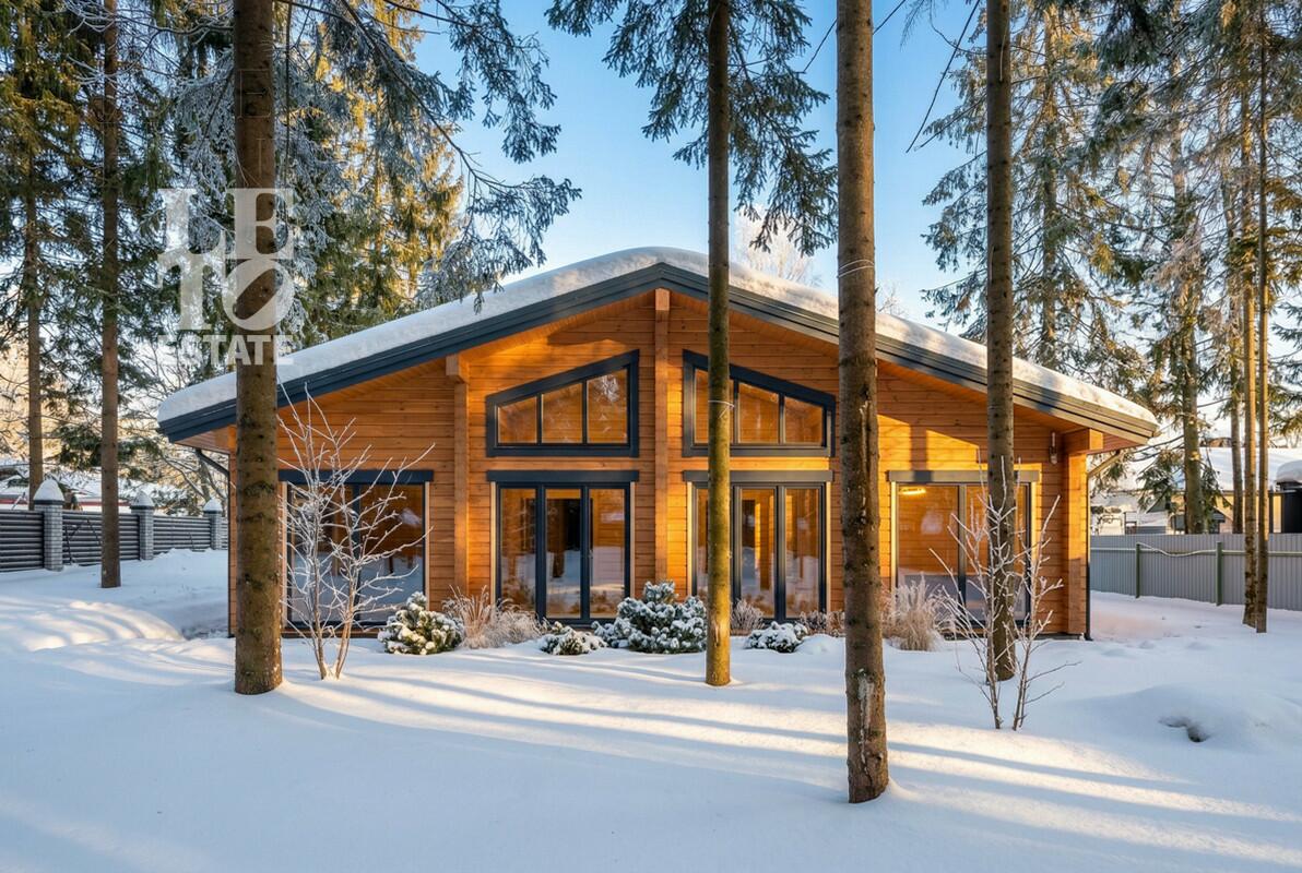 1-этажный коттедж 165 м² без отделки