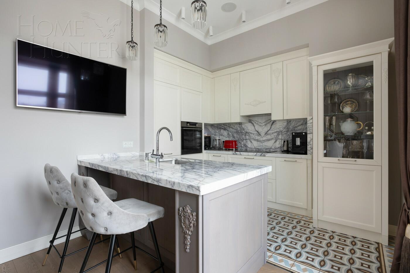 3-КОМН. КВАРТИРА С ОТДЕЛКОЙ 107.8 М² НА 4 ЭТАЖЕ