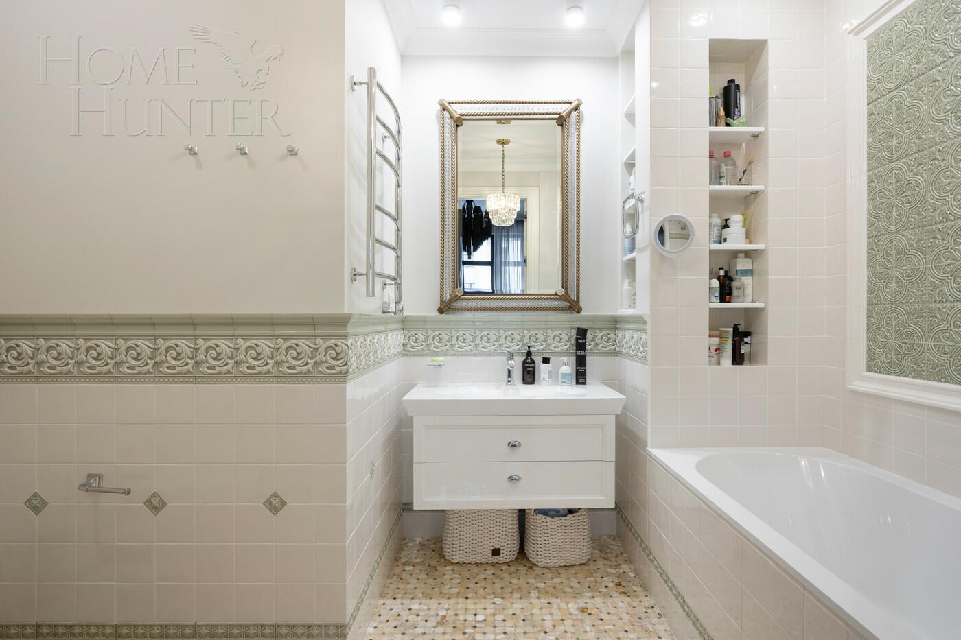 3-КОМН. КВАРТИРА С ОТДЕЛКОЙ 107.8 М² НА 4 ЭТАЖЕ