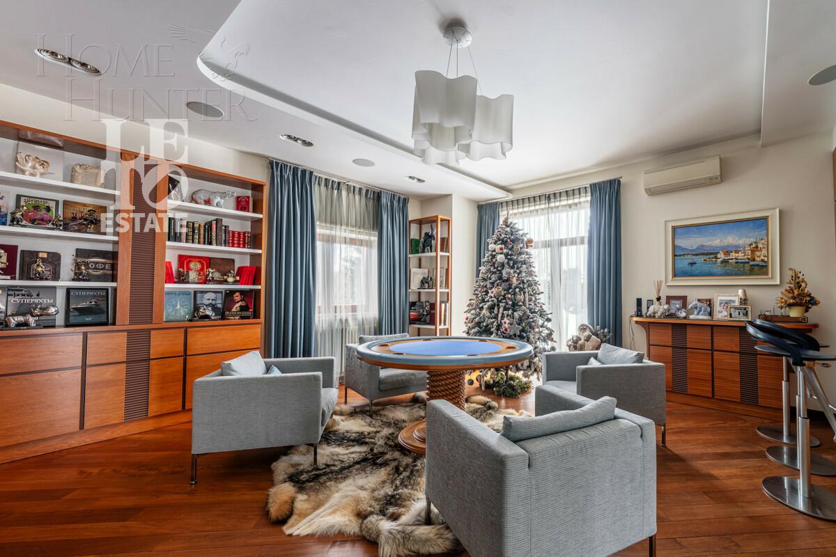 2-этажный коттедж 1 129 м² с отделкой