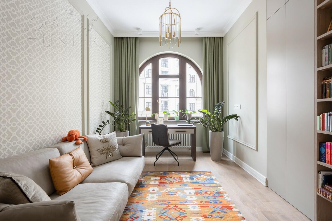 3-КОМН. КВАРТИРА С ОТДЕЛКОЙ 107.8 М² НА 4 ЭТАЖЕ