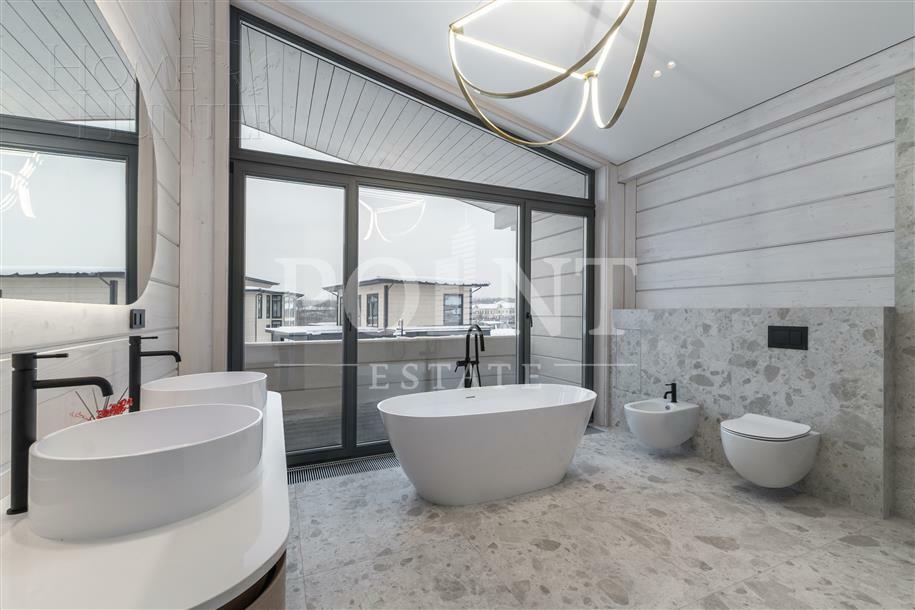 2-этажный коттедж 450 м² с отделкой
