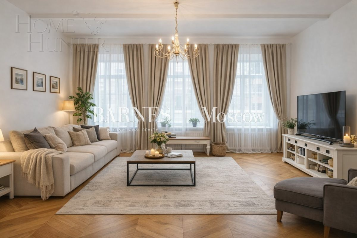 3-КОМН. КВАРТИРА С ОТДЕЛКОЙ 124.7 М² НА 2 ЭТАЖЕ