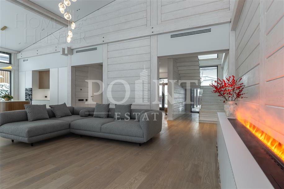 2-этажный коттедж 450 м² с отделкой