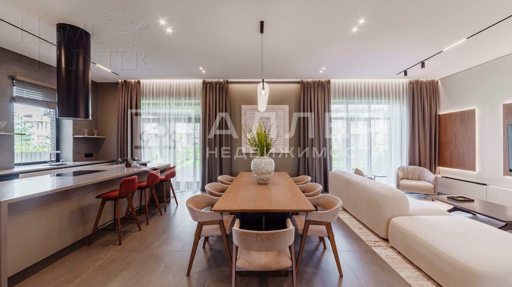 2-этажный коттедж 324 м² с отделкой