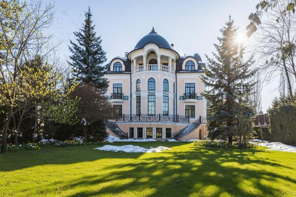 3-этажный коттедж 776 м² с отделкой