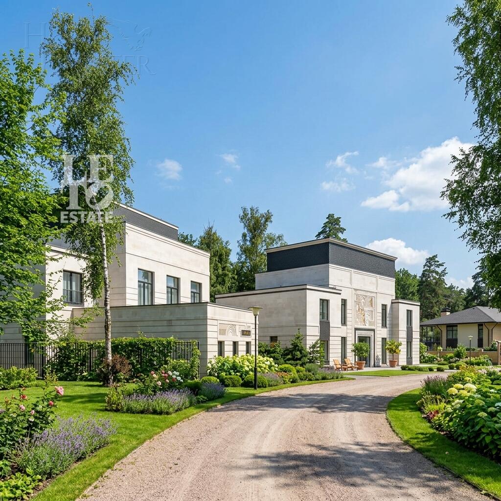 2-этажный коттедж 836 м² с отделкой