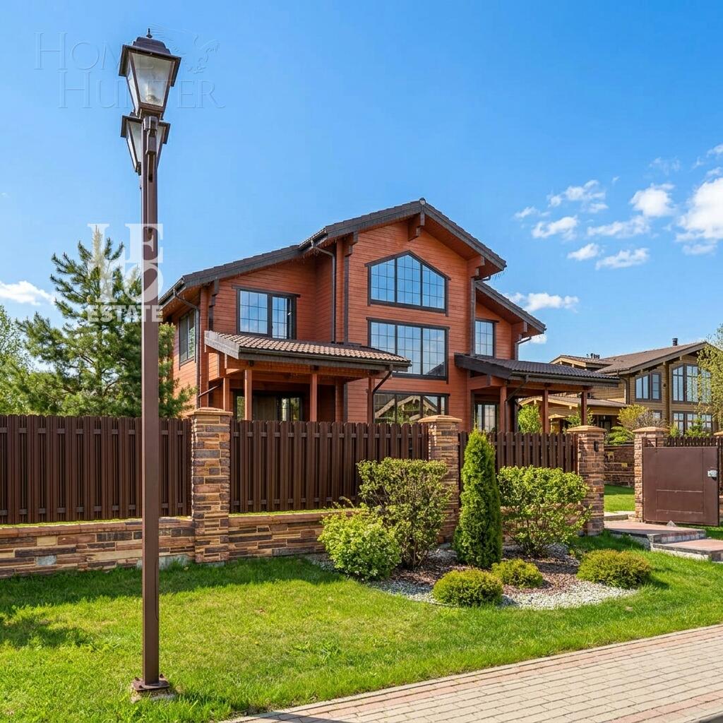 2-этажный коттедж 340 м² с отделкой