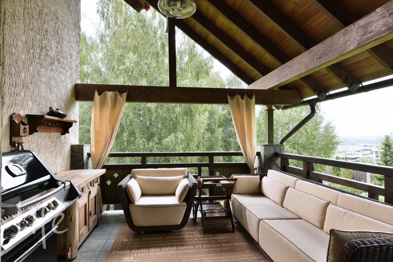 2-этажный коттедж 400 м² с отделкой