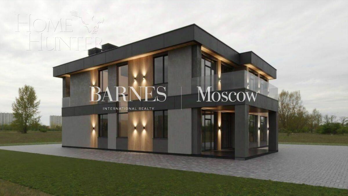 2-этажный коттедж 350 м² без отделки