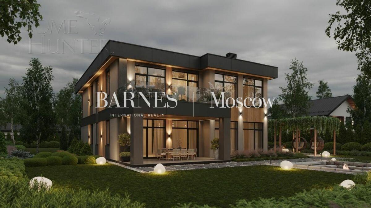 2-этажный коттедж 350 м² без отделки