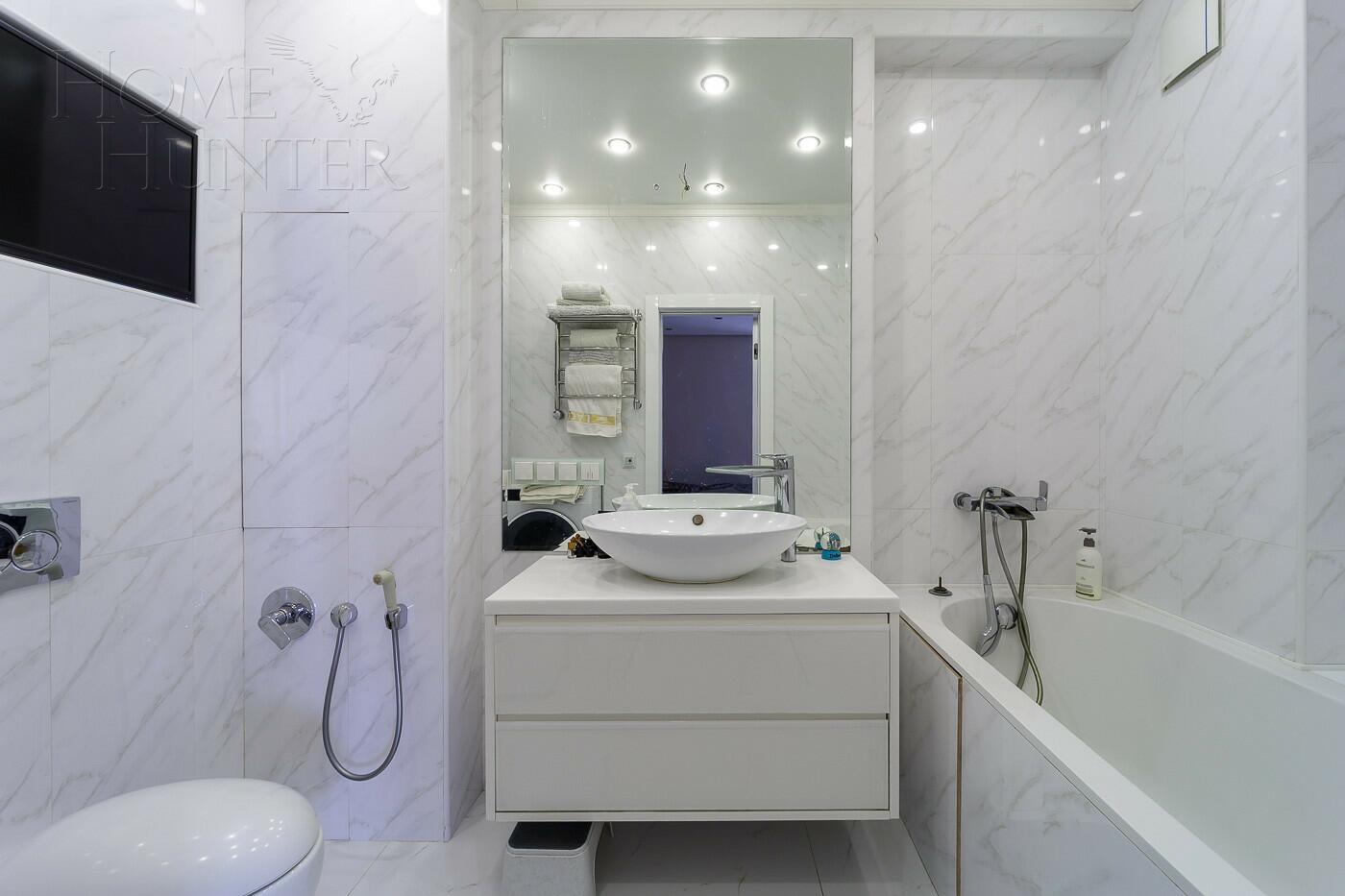 2-КОМН. КВАРТИРА С ОТДЕЛКОЙ 70 М² НА 20 ЭТАЖЕ