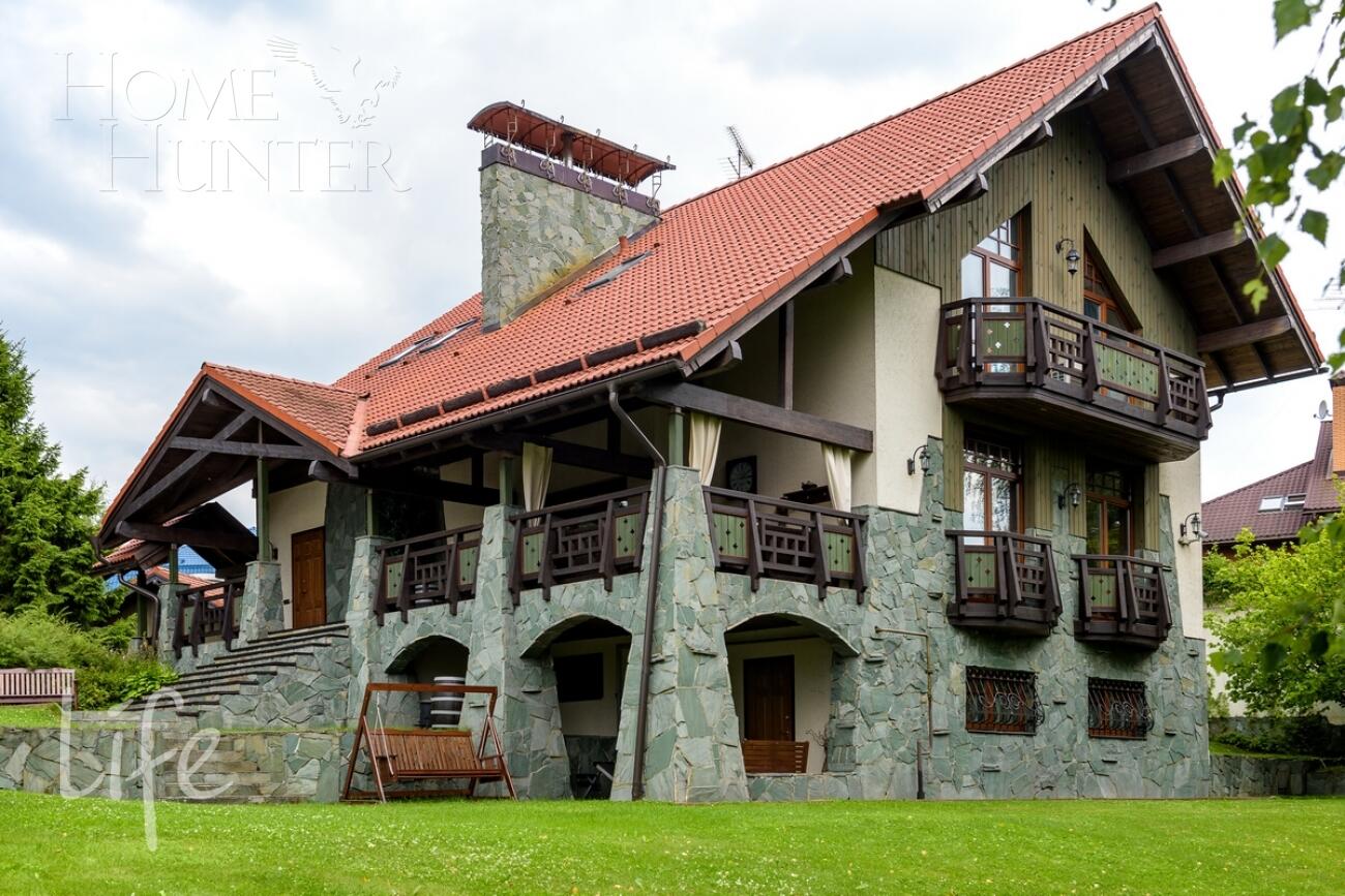 2-этажный коттедж 400 м² с отделкой