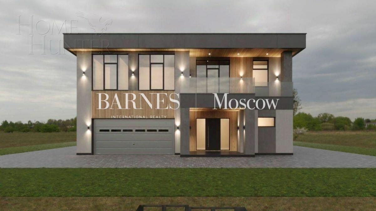 2-этажный коттедж 350 м² без отделки