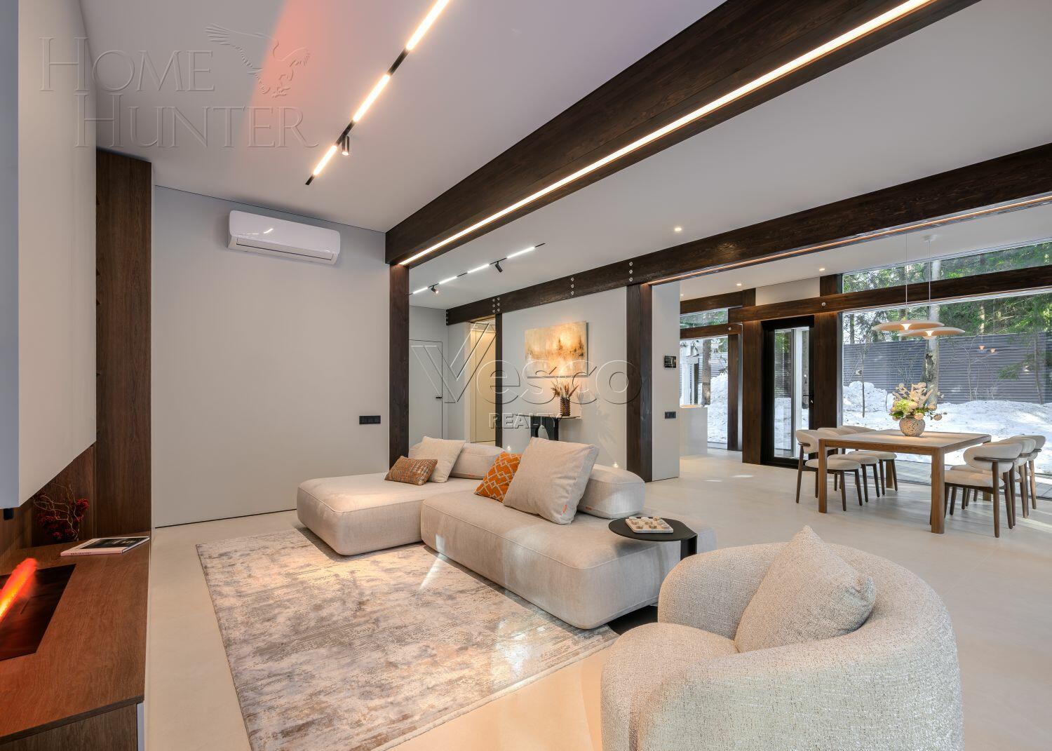 2-этажный коттедж 310 м² с отделкой