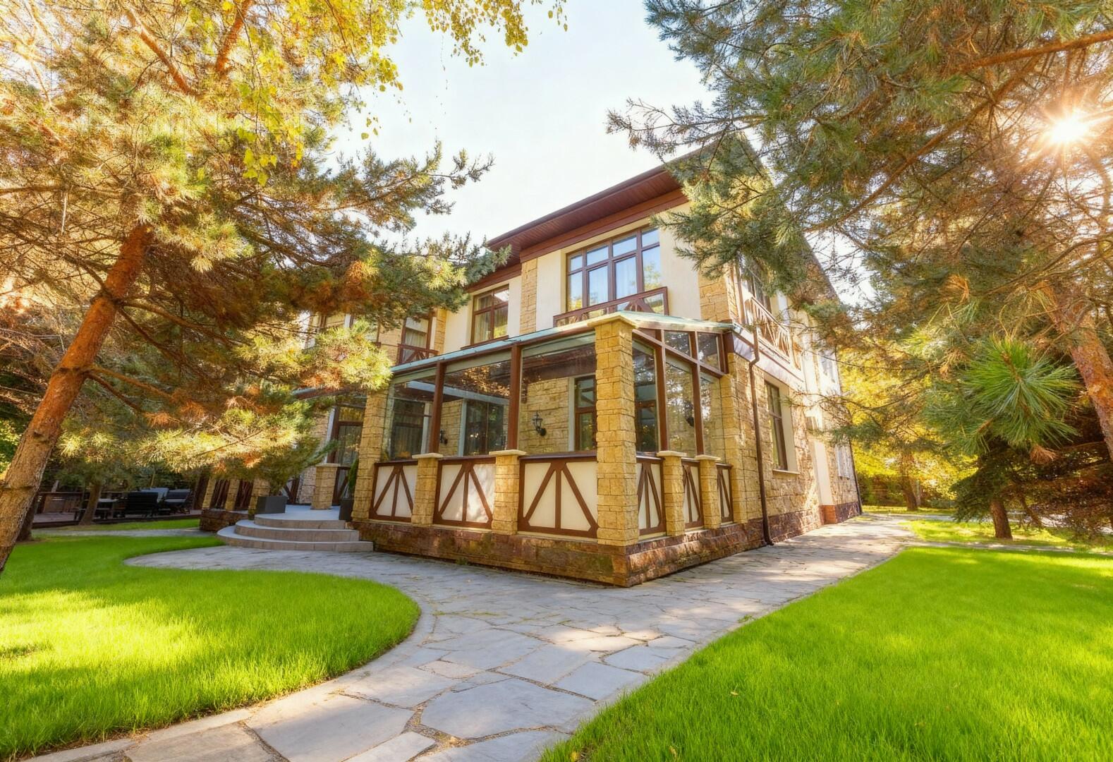 2-этажный коттедж 495 м² с отделкой