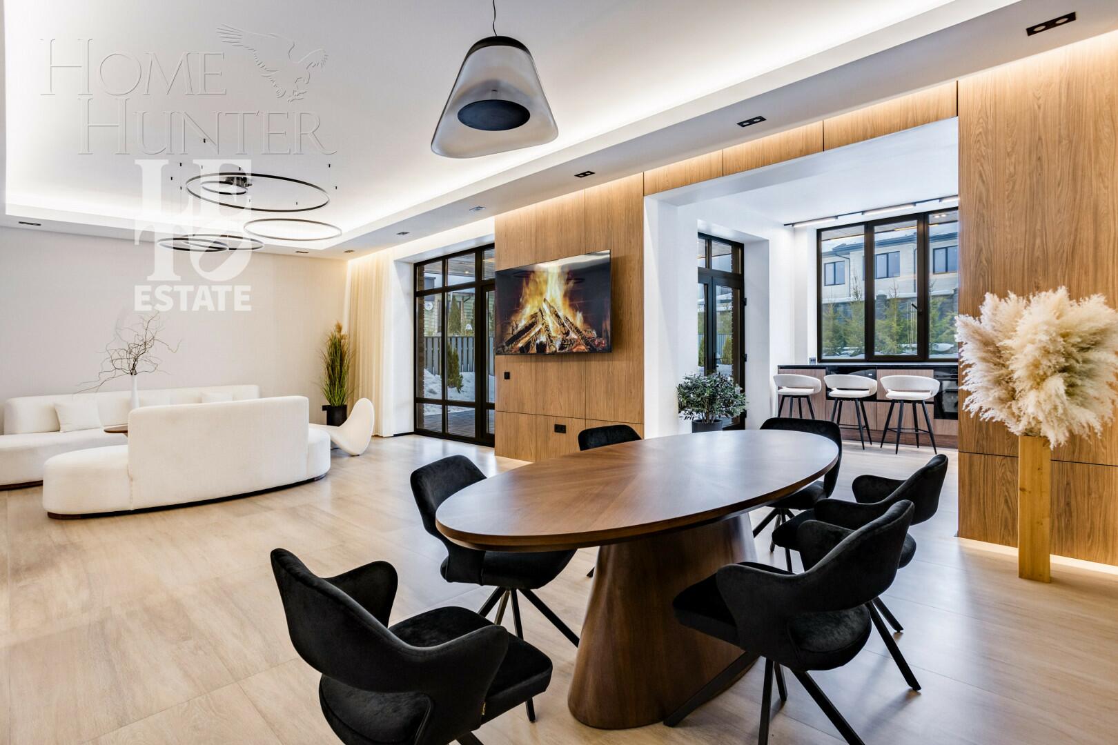 2-этажный коттедж 340 м² с отделкой