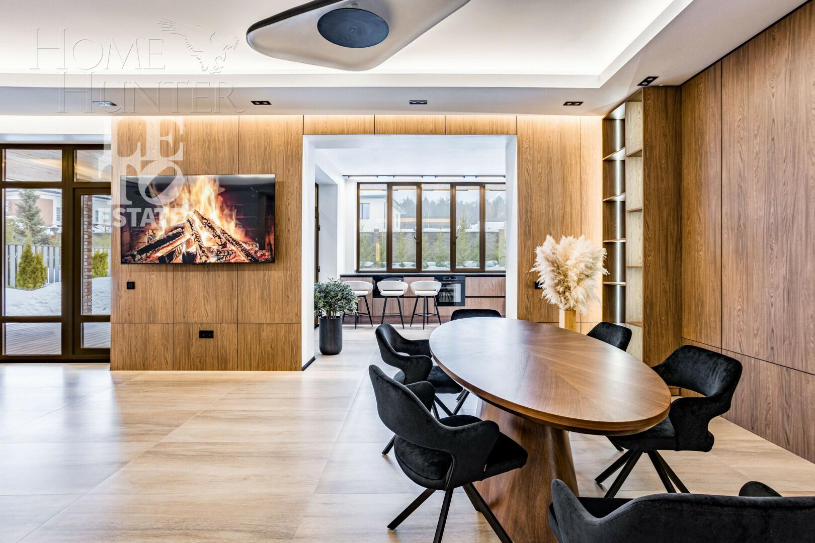 2-этажный коттедж 340 м² с отделкой